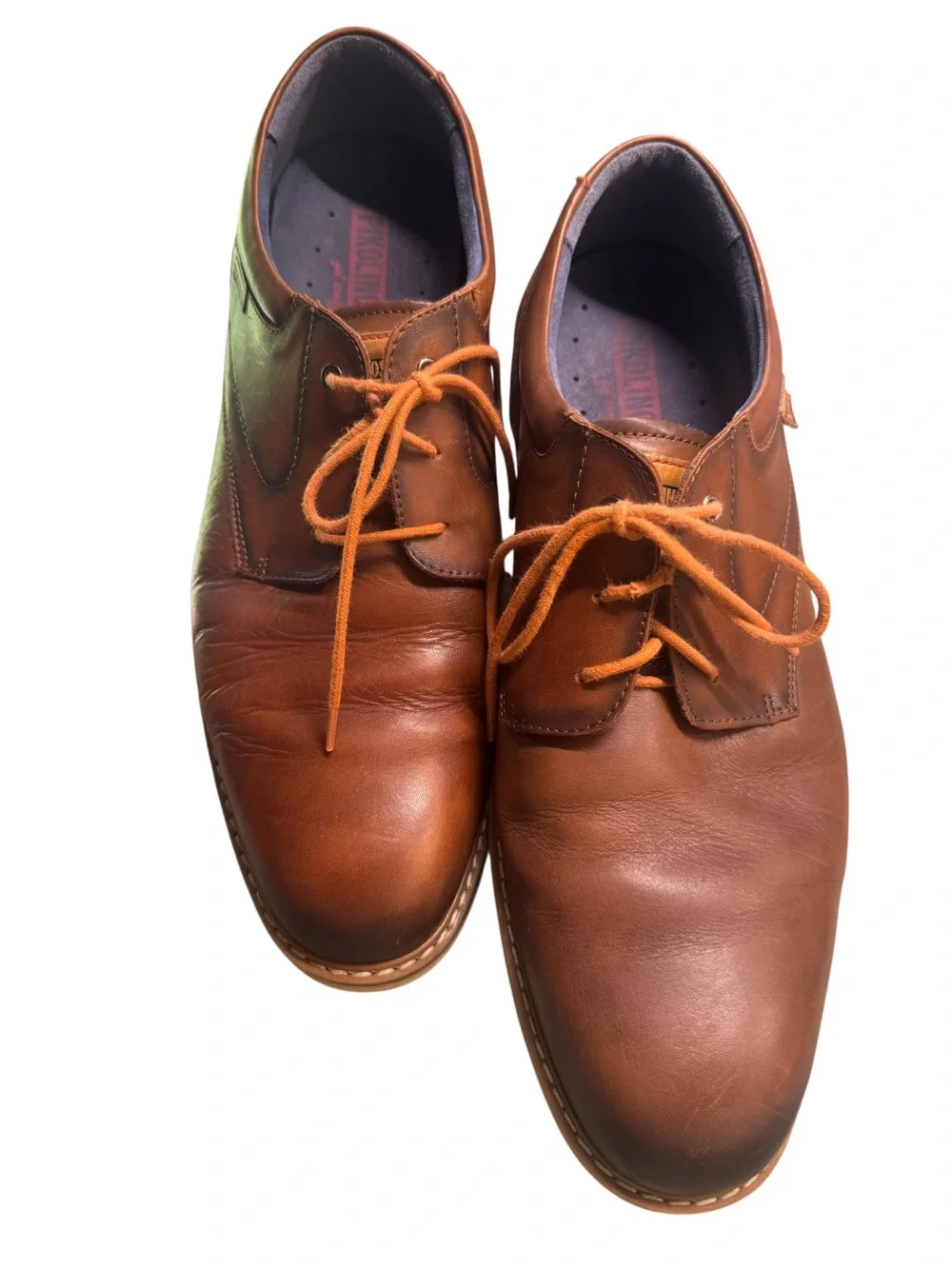 PIKOLINOS Avila M1T-4050 Men’s Leather Derby Oxford Shoes Cuero Brown